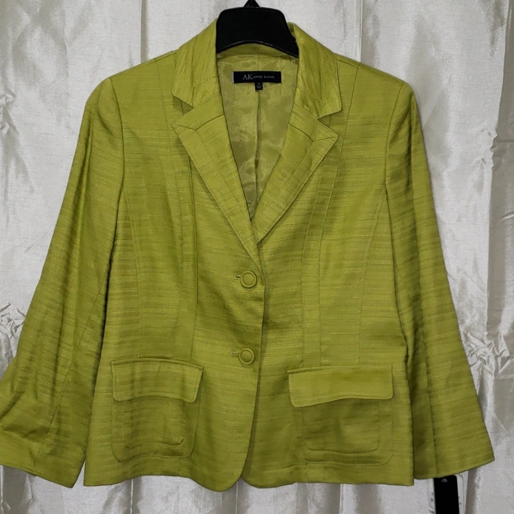 Brand new green Anne Klein blazer!